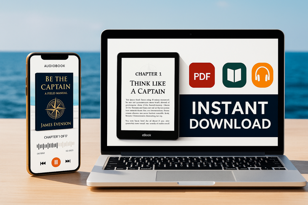 Be The Captain™ — Audiobook + EBooks (PDF + Kindle)