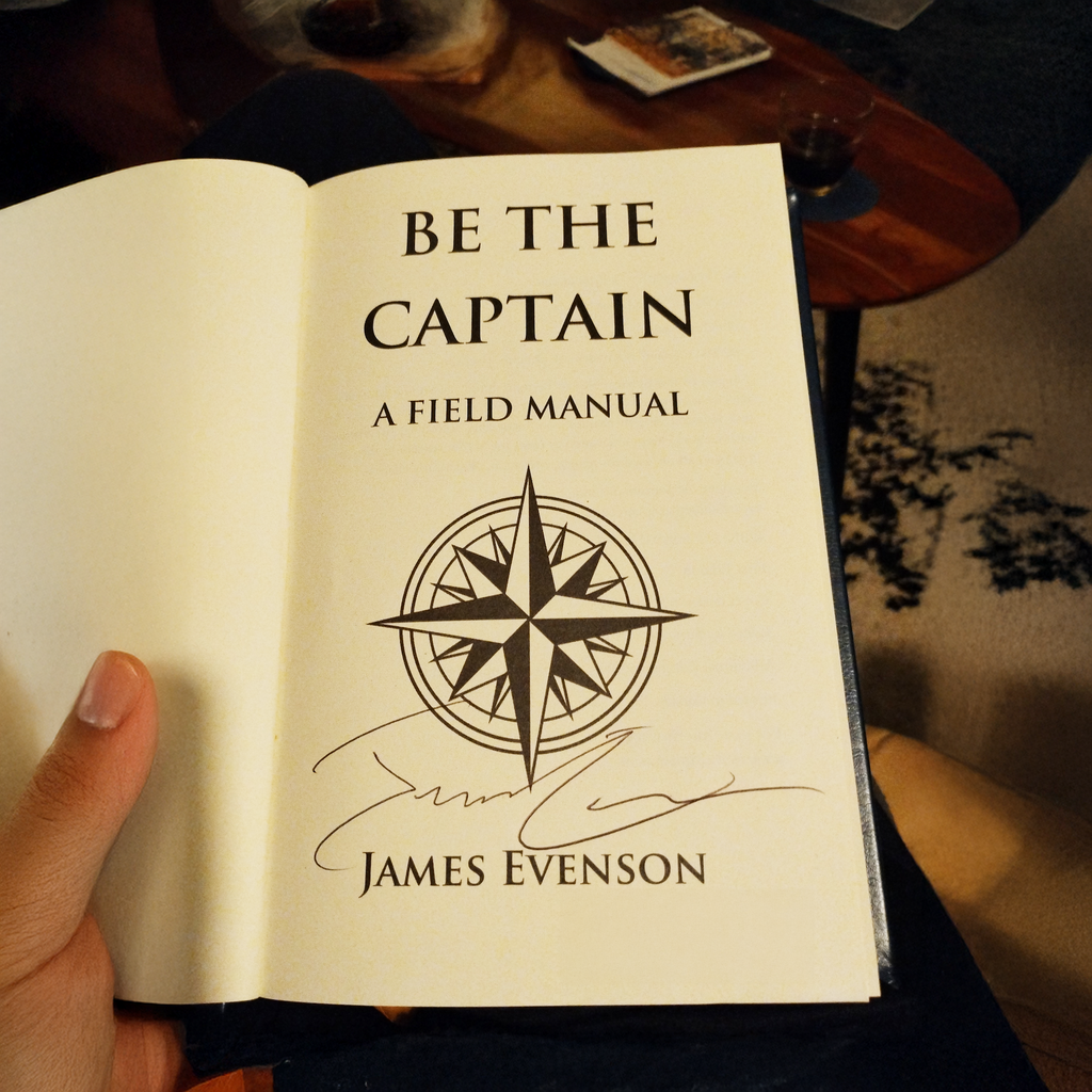 Be The Captain – Last 1000 Signed First Edition Hardcover