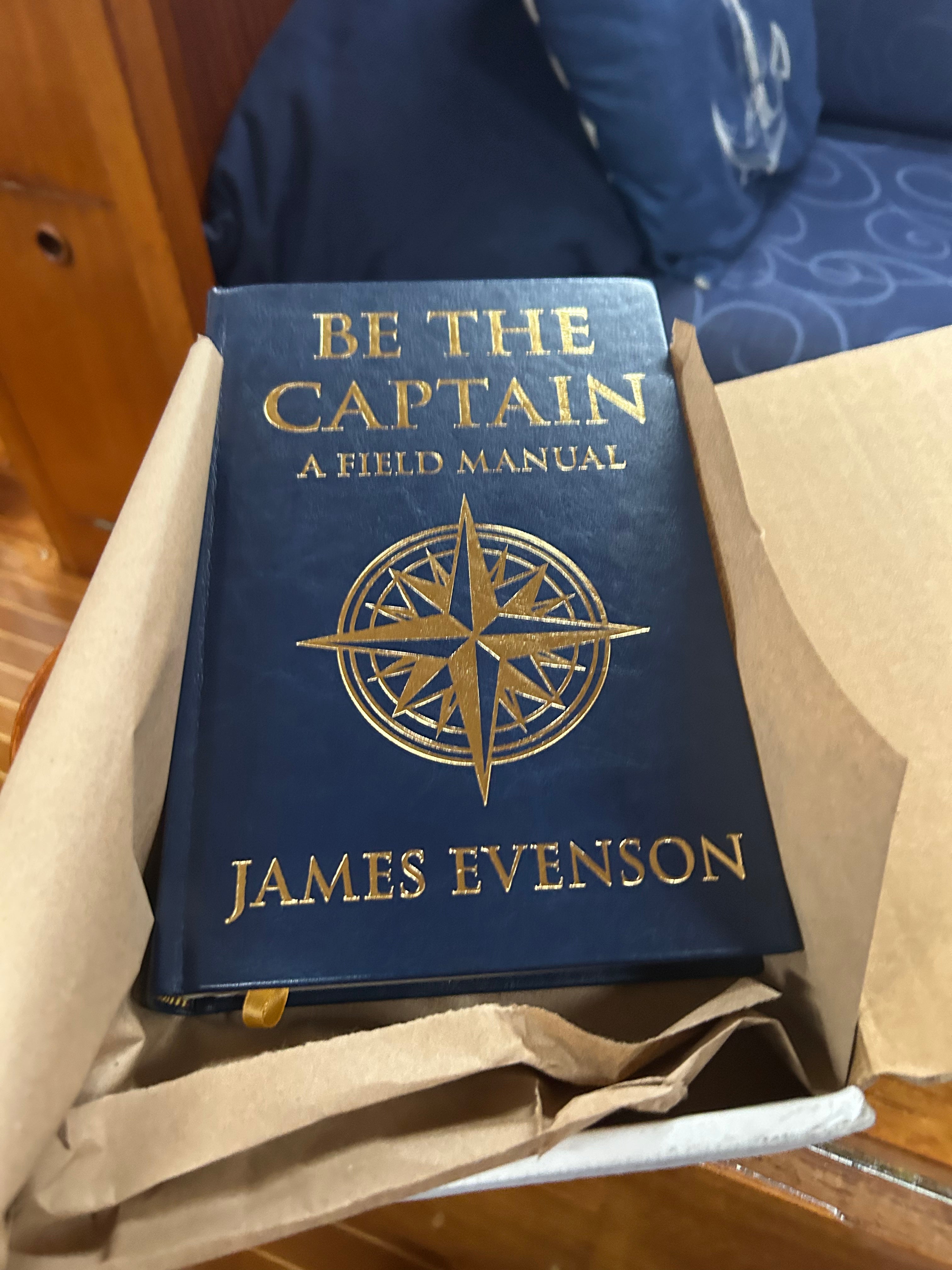 Be The Captain™ — Offshore Sailing Book | First Edition Hardcover