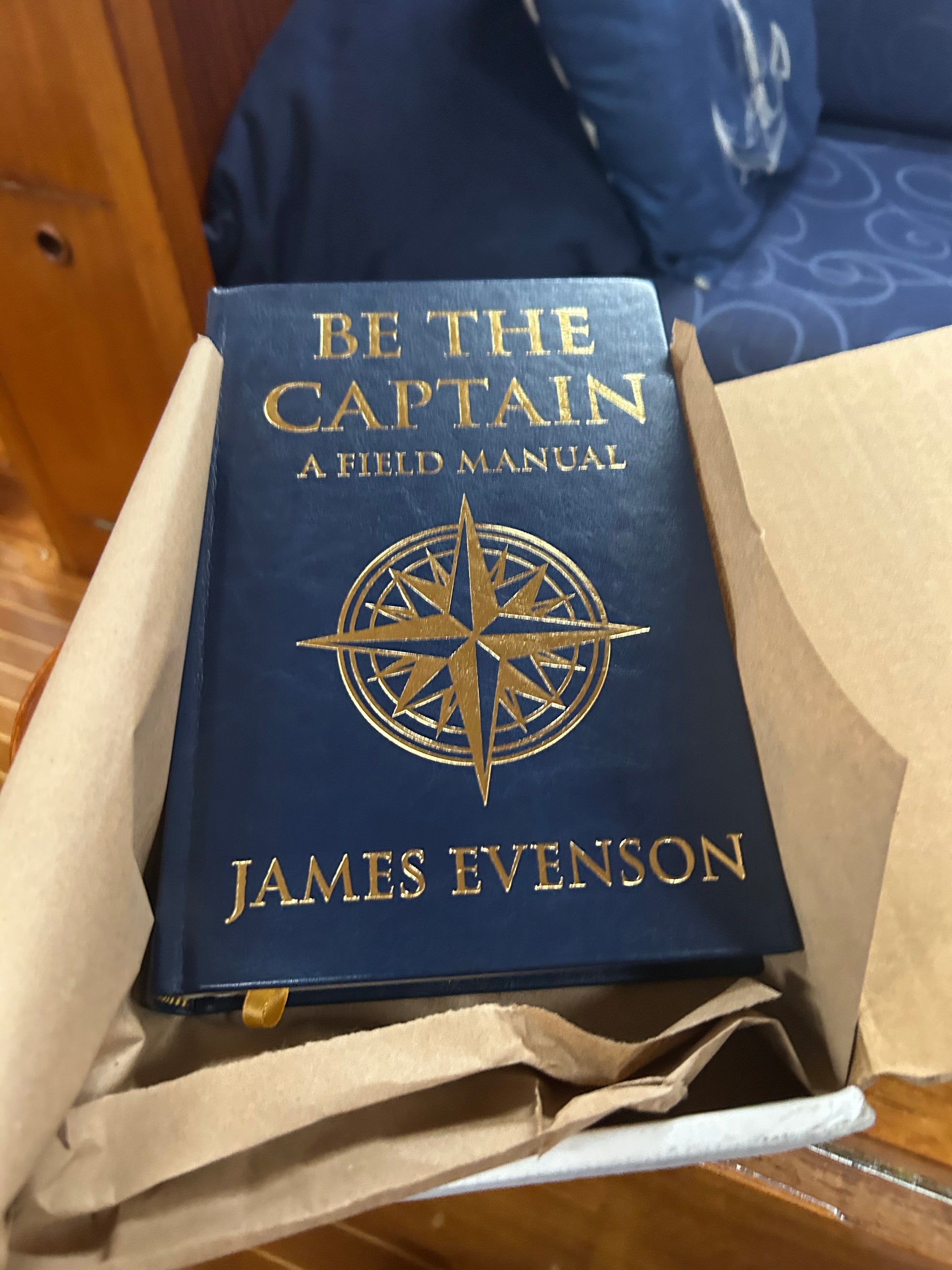 Be The Captain™ — First Edition Hardcover (Buy One, Give One Bundle)