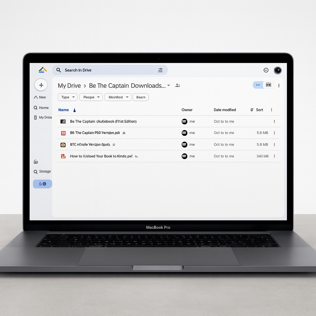 Be The Captain™ — Audiobook + EBooks (PDF + Kindle)