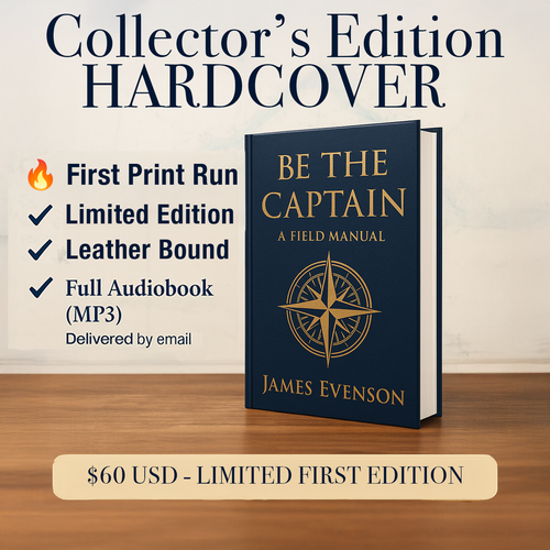 Be The Captain™ – First Edition Hardcover