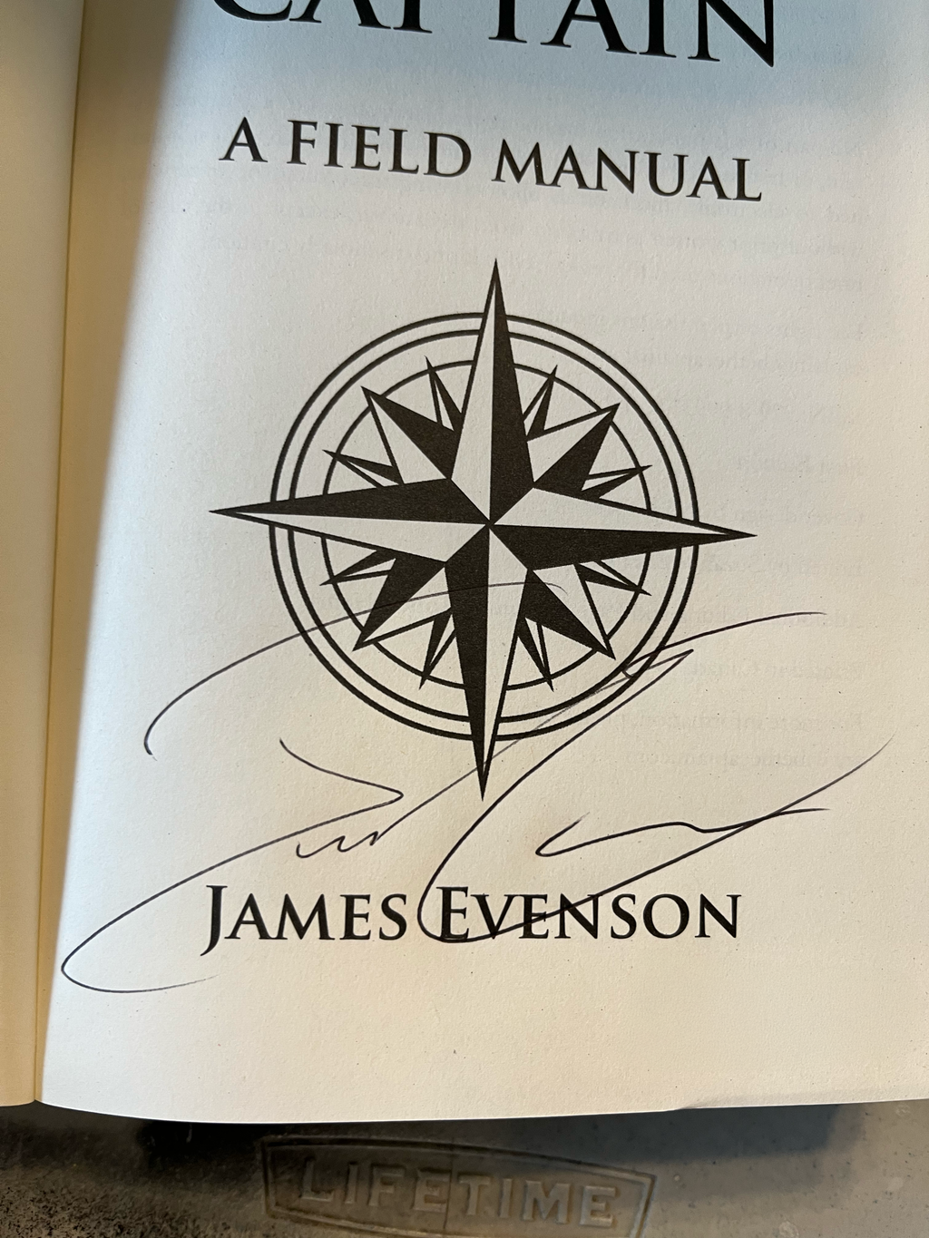 Be The Captain – Last 1000 Signed First Edition Hardcover