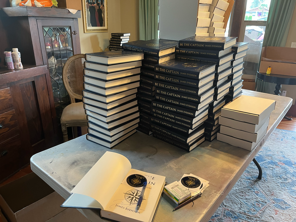 Be The Captain – Last 1000 Signed First Edition Hardcover